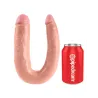 King Cock Double Gode U-Shape Trouble 17.8 x 4.3 cm Chair